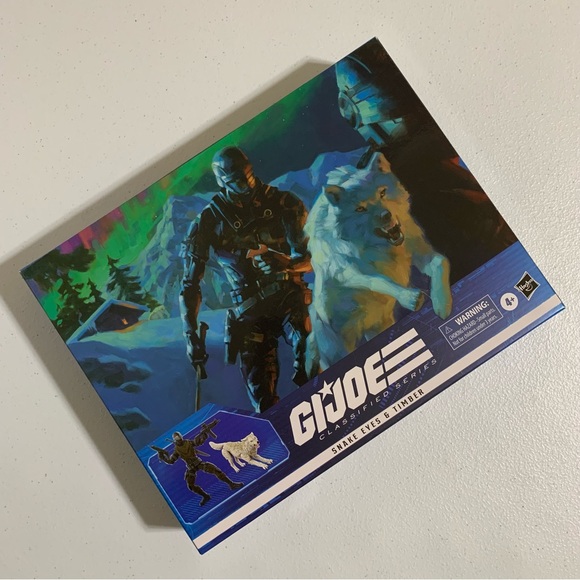 Hasbro G.I. Joe Classified Series: Snake Eyes & Timber Action Figures #52-NIB - Picture 3 of 6